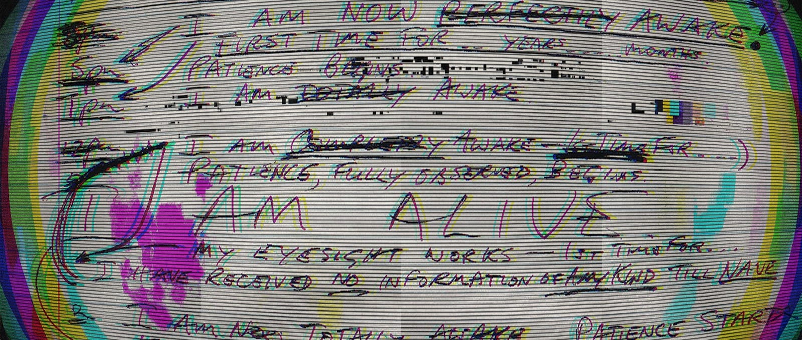 I Am Now Conscious For The First Time